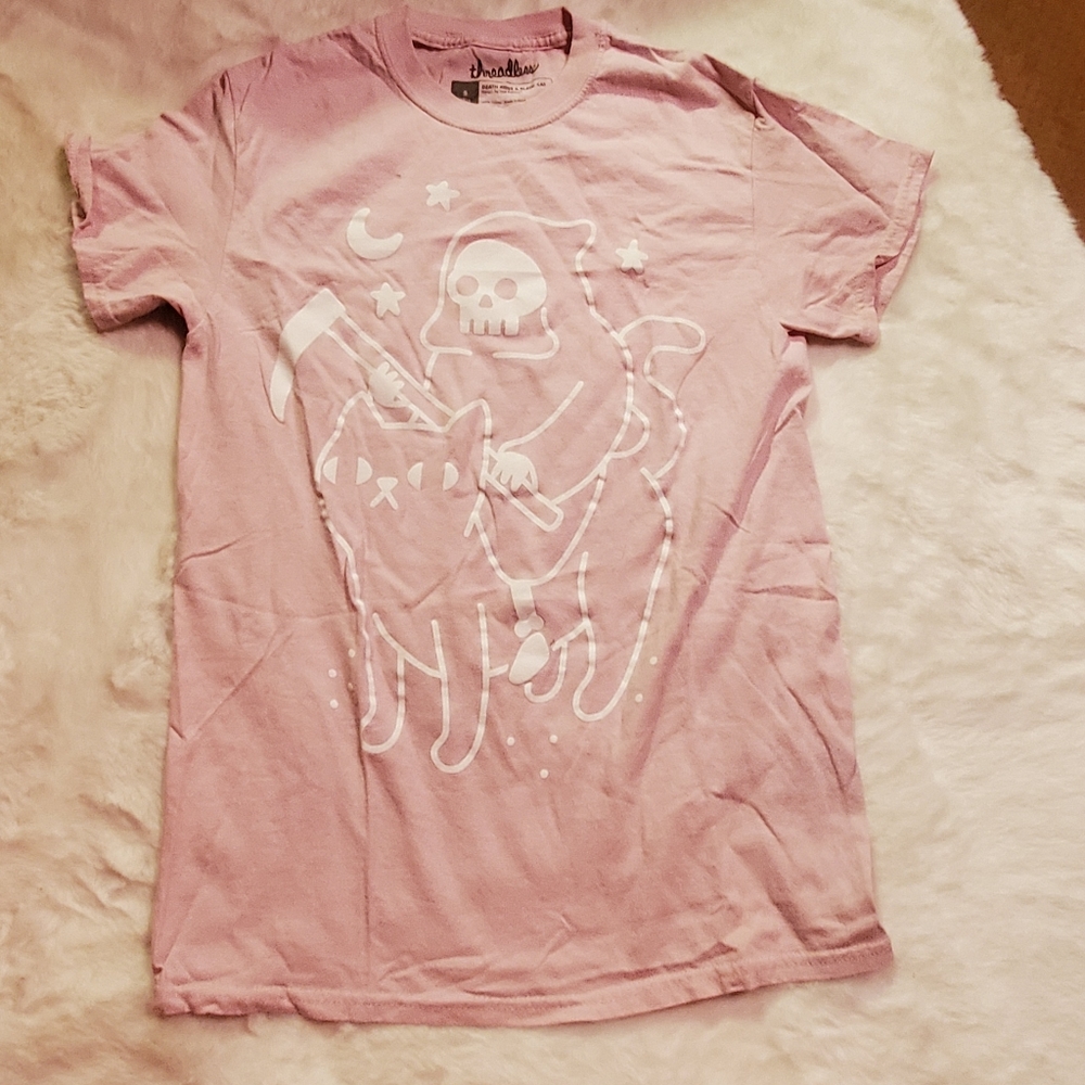 Death riding a cat shirt